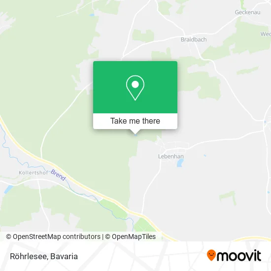 Карта Röhrlesee