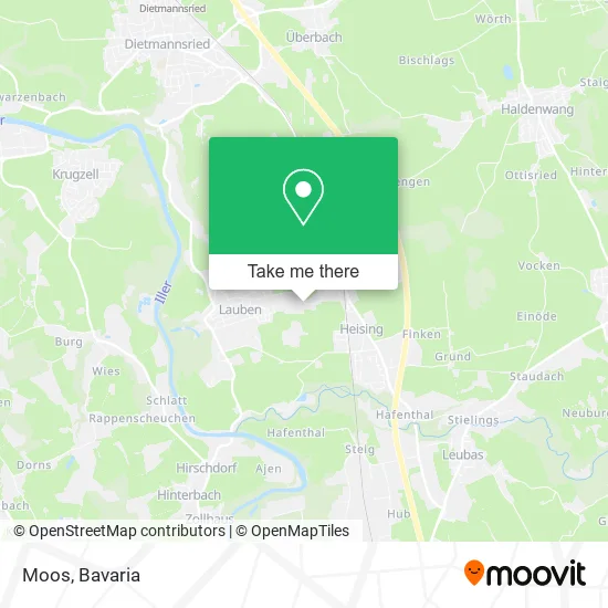 Карта Moos