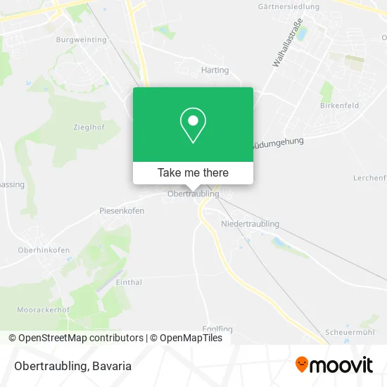 Карта Obertraubling