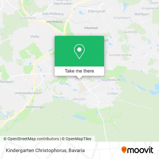 Kindergarten Christophorus map