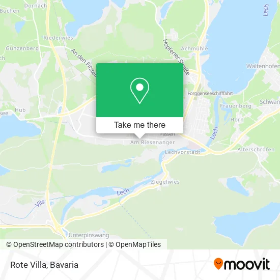 Карта Rote Villa