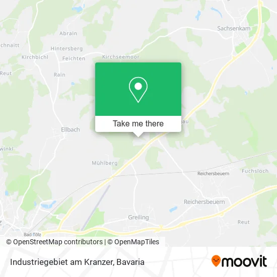 Карта Industriegebiet am Kranzer
