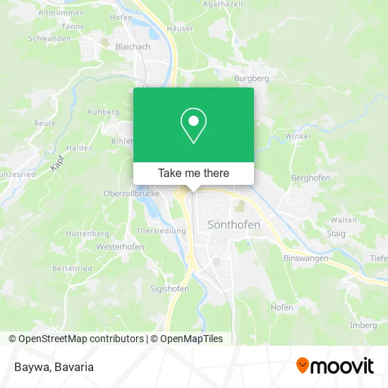 Карта Baywa