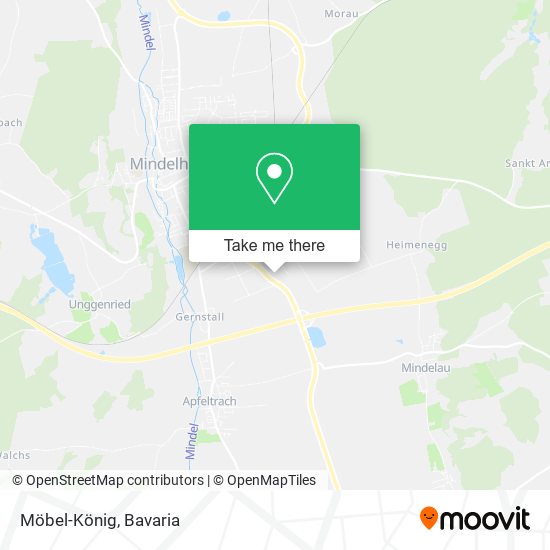 Möbel-König map