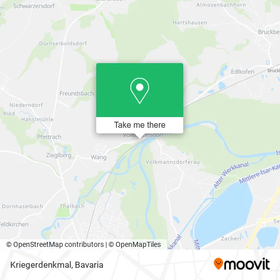 Карта Kriegerdenkmal