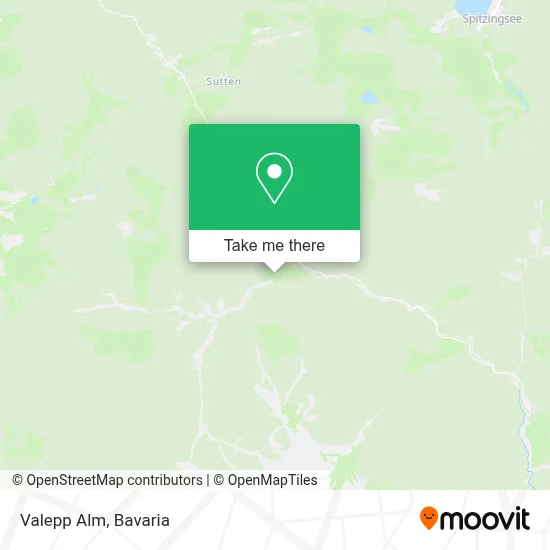 Valepp Alm map