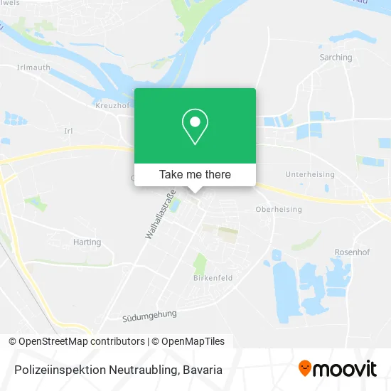 Карта Polizeiinspektion Neutraubling