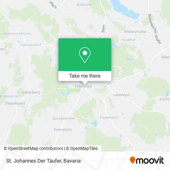 Карта St. Johannes Der Täufer