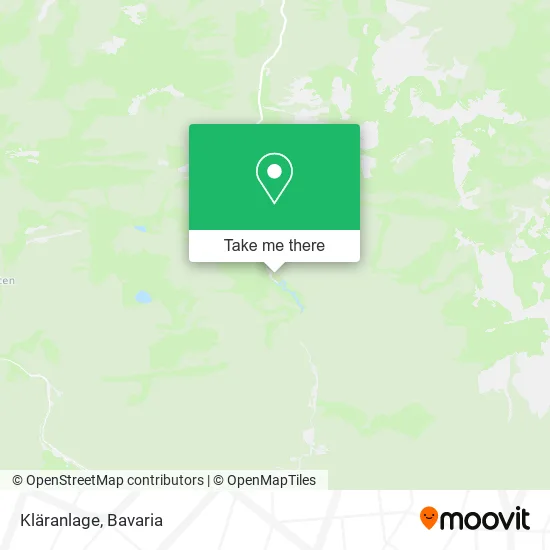 Карта Kläranlage