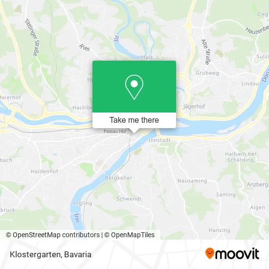 Карта Klostergarten