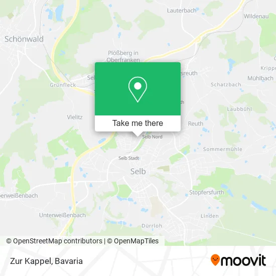 Карта Zur Kappel