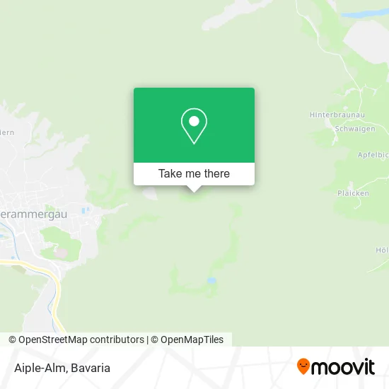 Карта Aiple-Alm