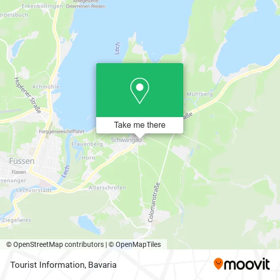 Карта Tourist Information