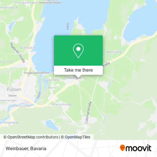 Карта Weinbauer