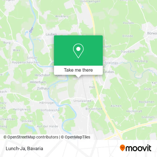 Карта Lunch-Ja