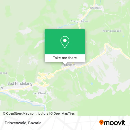 Карта Prinzenwald