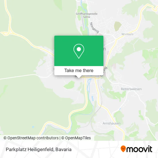 Карта Parkplatz Heiligenfeld