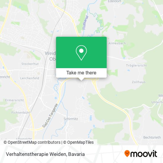 Verhaltenstherapie Weiden map
