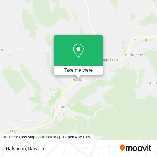 Карта Halsheim