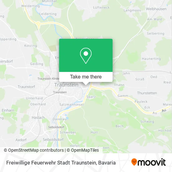 Карта Freiwillige Feuerwehr Stadt Traunstein