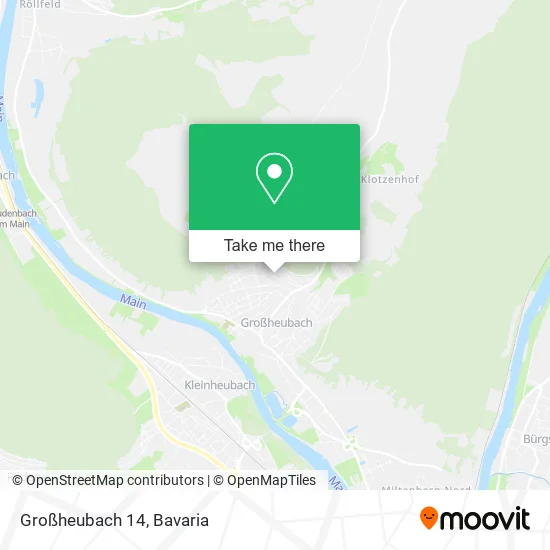 Карта Großheubach 14