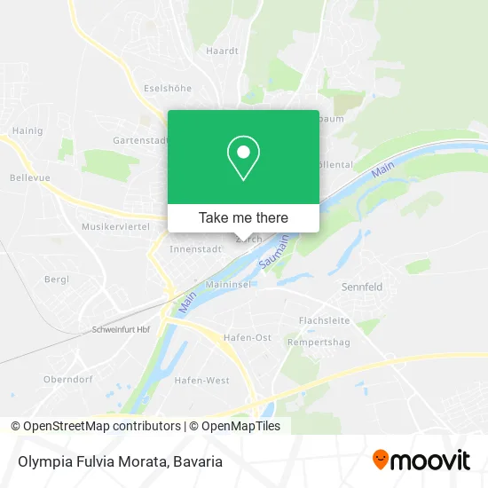 Карта Olympia Fulvia Morata