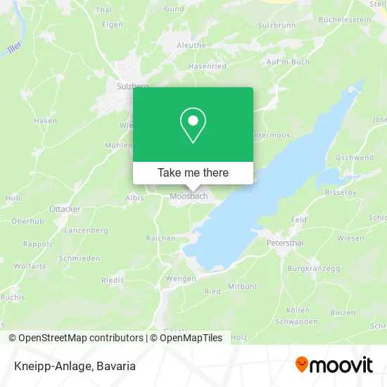 Карта Kneipp-Anlage
