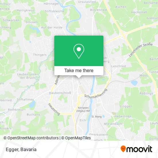 Карта Egger