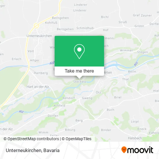 Карта Unterneukirchen