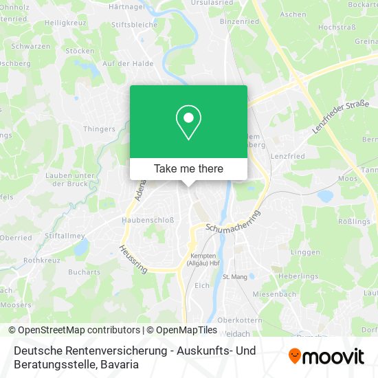 Deutsche Rentenversicherung - Auskunfts- Und Beratungsstelle map