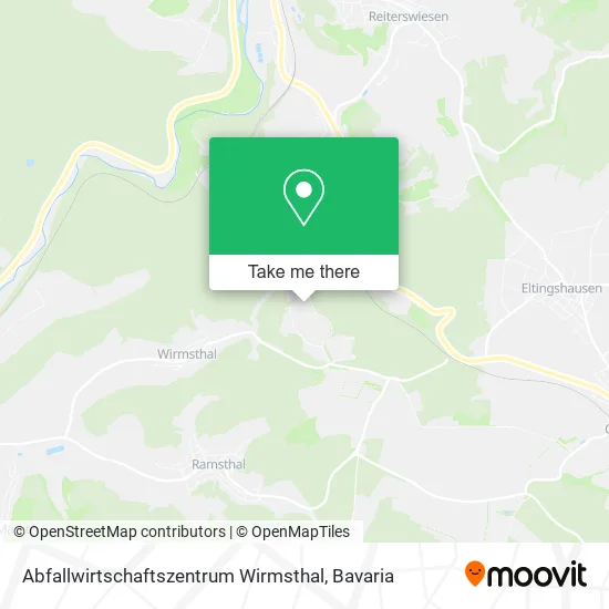 Карта Abfallwirtschaftszentrum Wirmsthal