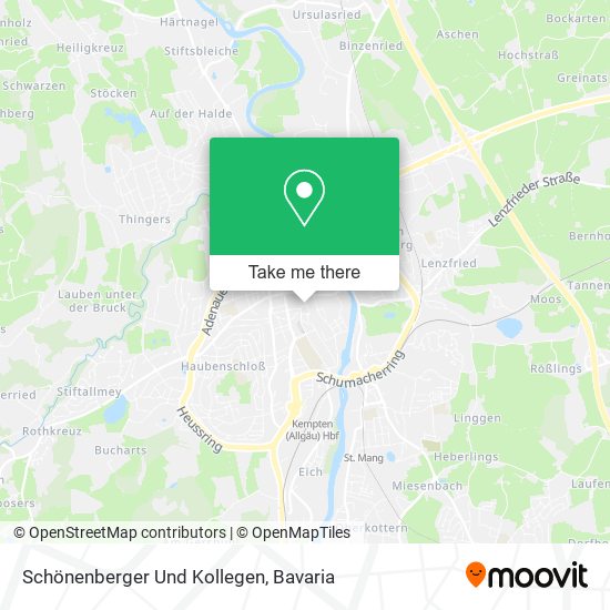 Schönenberger Und Kollegen map