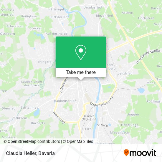 Claudia Heller map