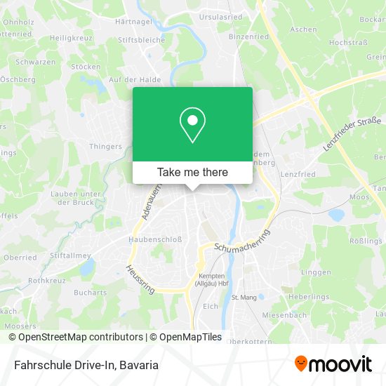 Карта Fahrschule Drive-In