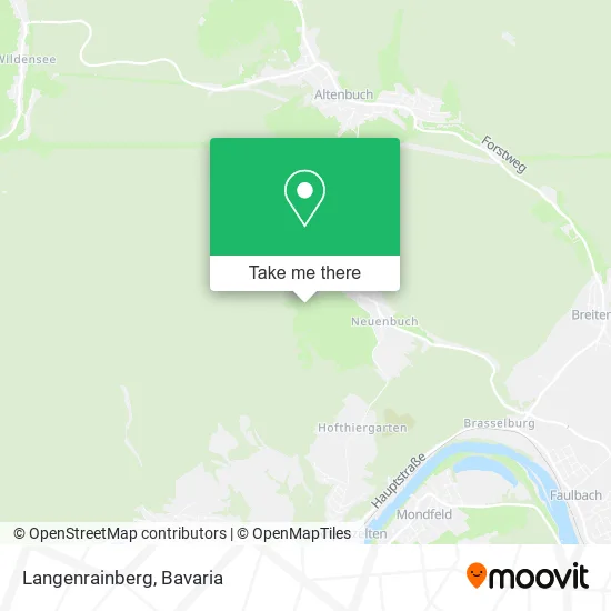 Карта Langenrainberg