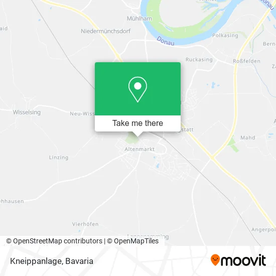 Карта Kneippanlage