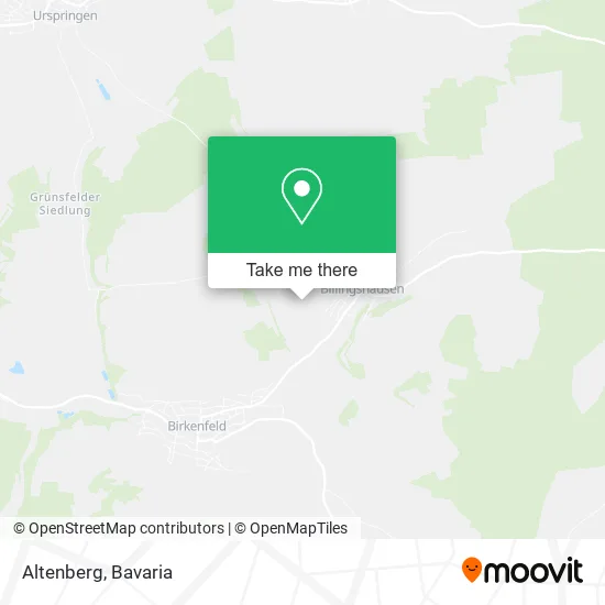 Карта Altenberg