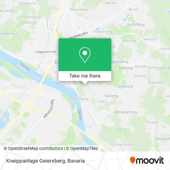 Карта Kneippanlage Geiersberg