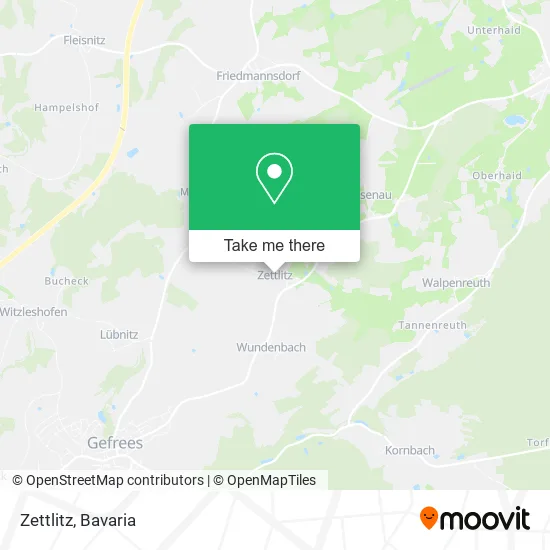 Карта Zettlitz