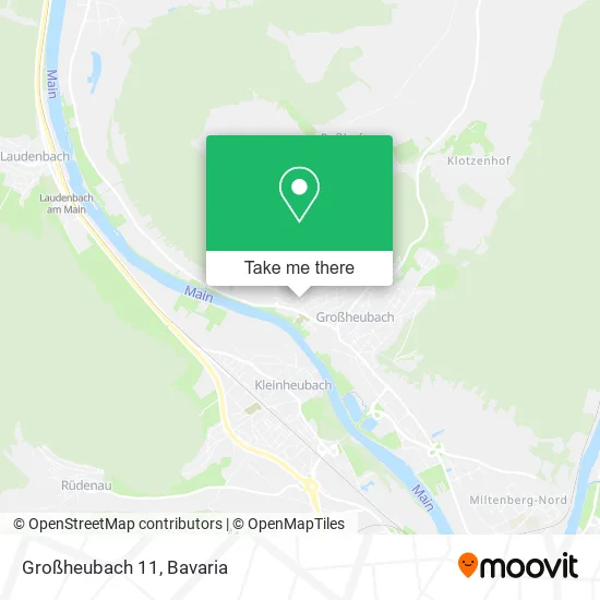 Карта Großheubach 11