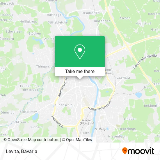 Карта Levita