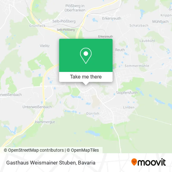Карта Gasthaus Weismainer Stuben