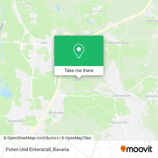 Карта Puten Und Entenstall