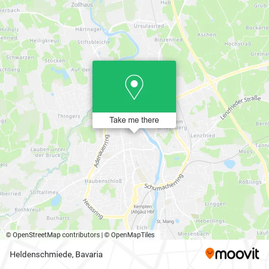 Карта Heldenschmiede