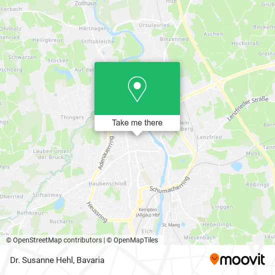 Карта Dr. Susanne Hehl