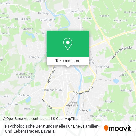 Psychologische Beratungsstelle Für Ehe-, Familien- Und Lebensfragen map