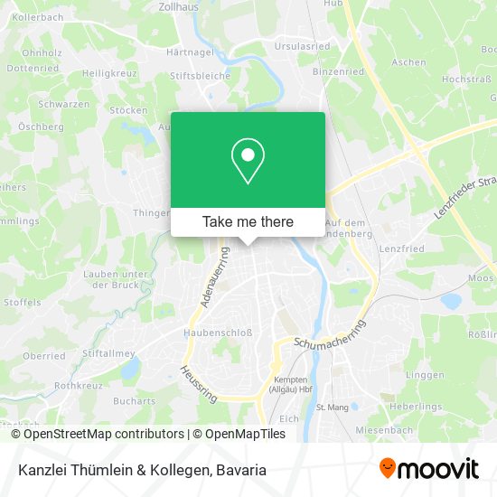 Kanzlei Thümlein & Kollegen map