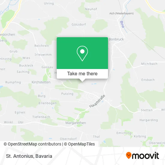 Карта St. Antonius