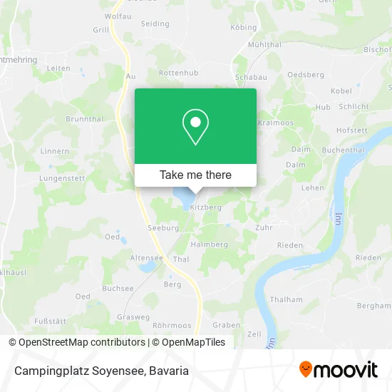 Карта Campingplatz Soyensee