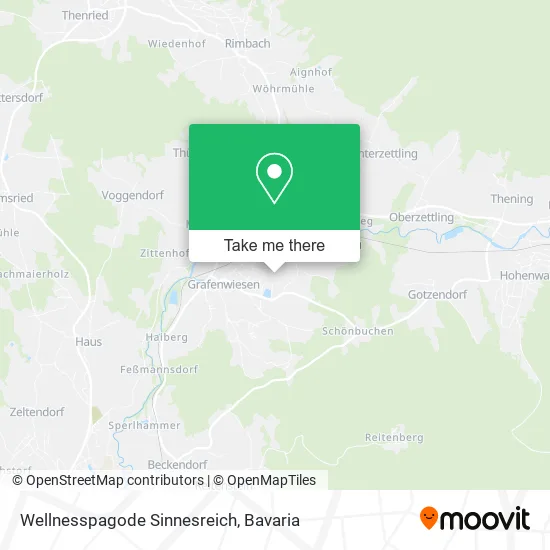 Карта Wellnesspagode Sinnesreich